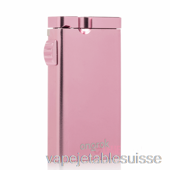 Vape Suisse Ongrok Pirogue En Aluminium Or Rose